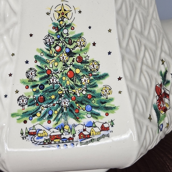 Sadler England Christmas Eve Vintage Teapot - Picture 3 of 16